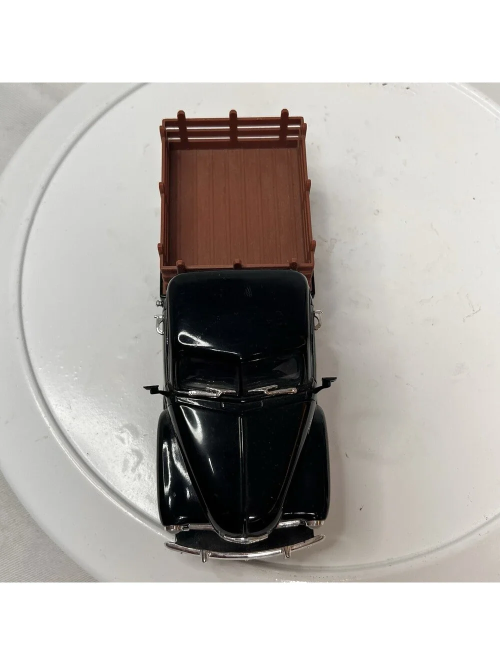 RARE 1953 Chevy 3100 Die Cast Pickup Black 1/24 Scale - Hood And Doors Open